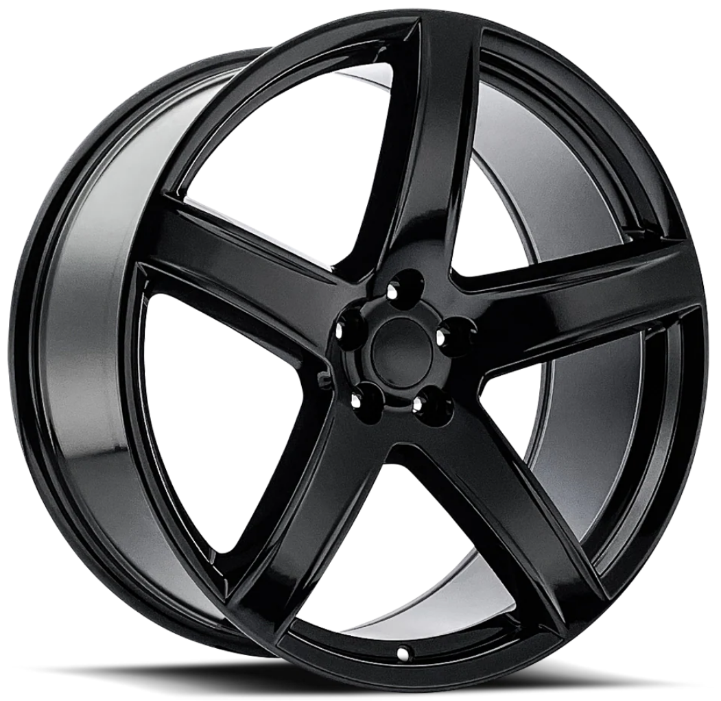 AMERICAN REPLICA WHEEL ARW07 DODGE HELLCAT 2 in GLOSS BLACK