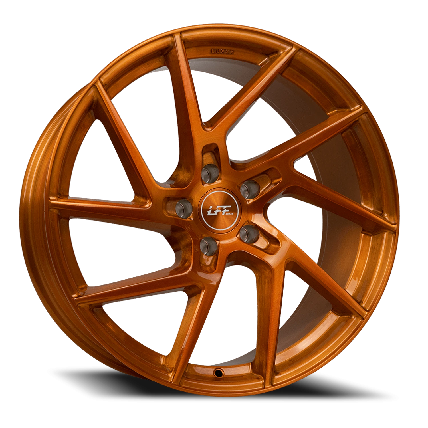 LFF 02-LEON in Full Brushed Sunset Orange
